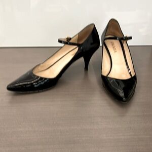 Prada Patent Leather MaryJanes, 38.5